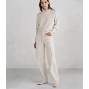 Edwin Cora Cargo Regenerative Cotton Pants Monochromatic Size 30